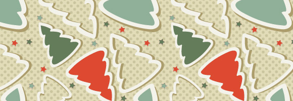 Free Christmas Seamless Vector Pattern