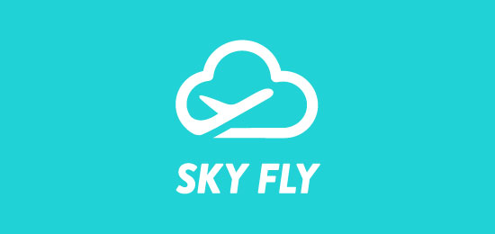 kreatif-logo-ornekleri-sky-fly