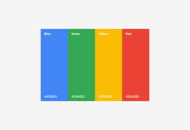 google-renk-kodlari